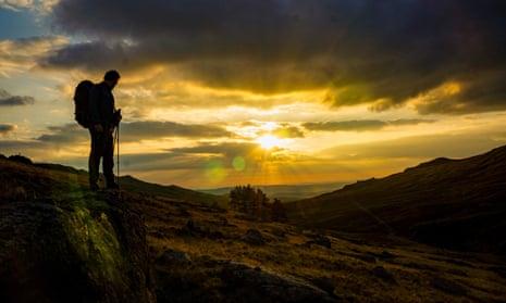 Mindful walking in Snowdonia. 