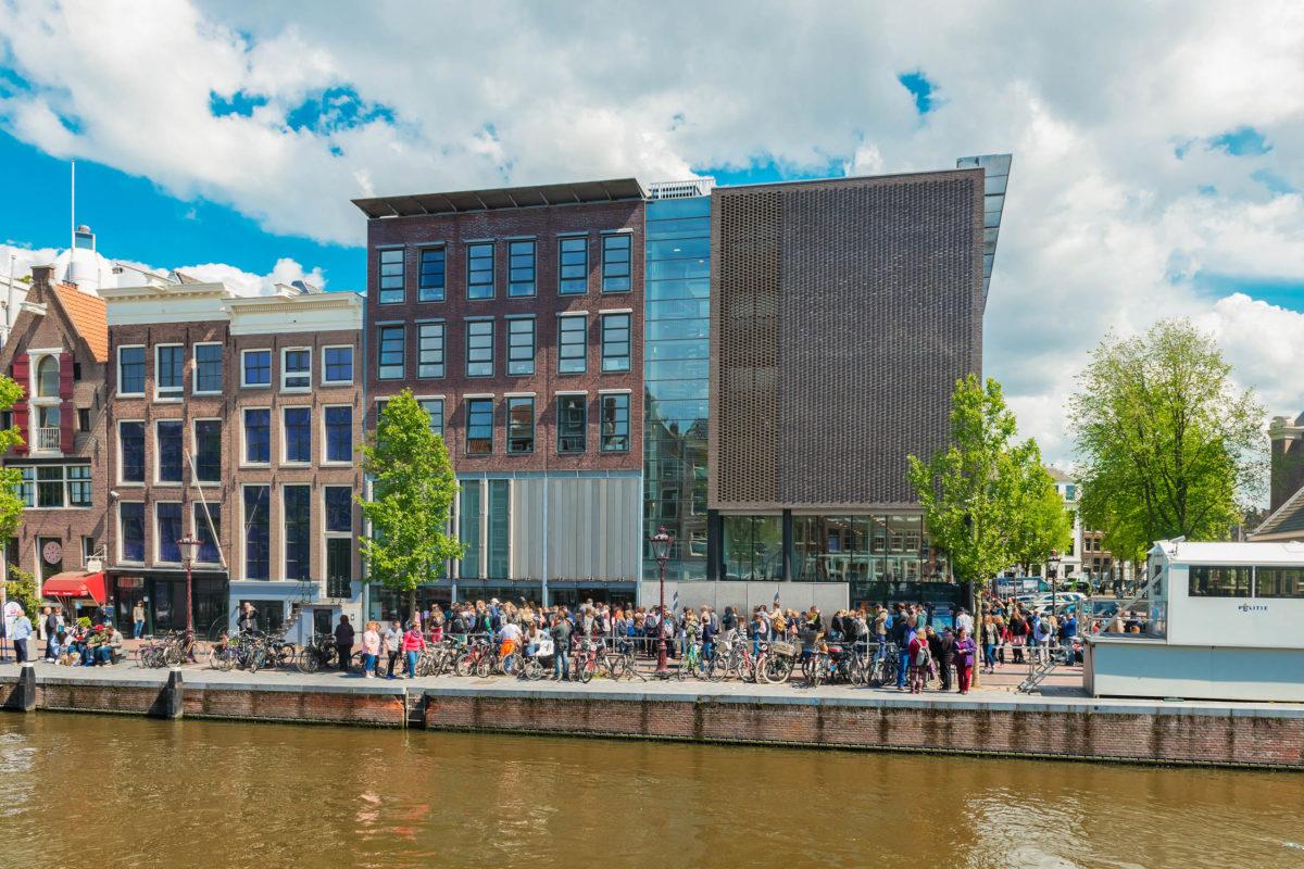 The Anne Frank informs about the terrible time of the Second World War with Anne Frank as the main character, Amsterdam - © Valeri Potapova / Shutterstock