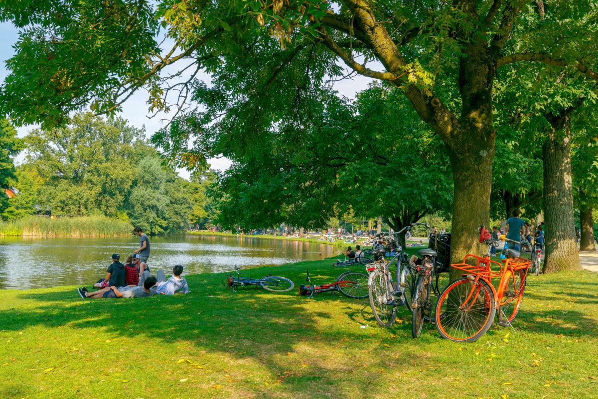 Vondelpark is the oldest and largest park in Amsterdam and is visited by about 10 million people every year, Netherlands - © kavalenkau / Shutterstock